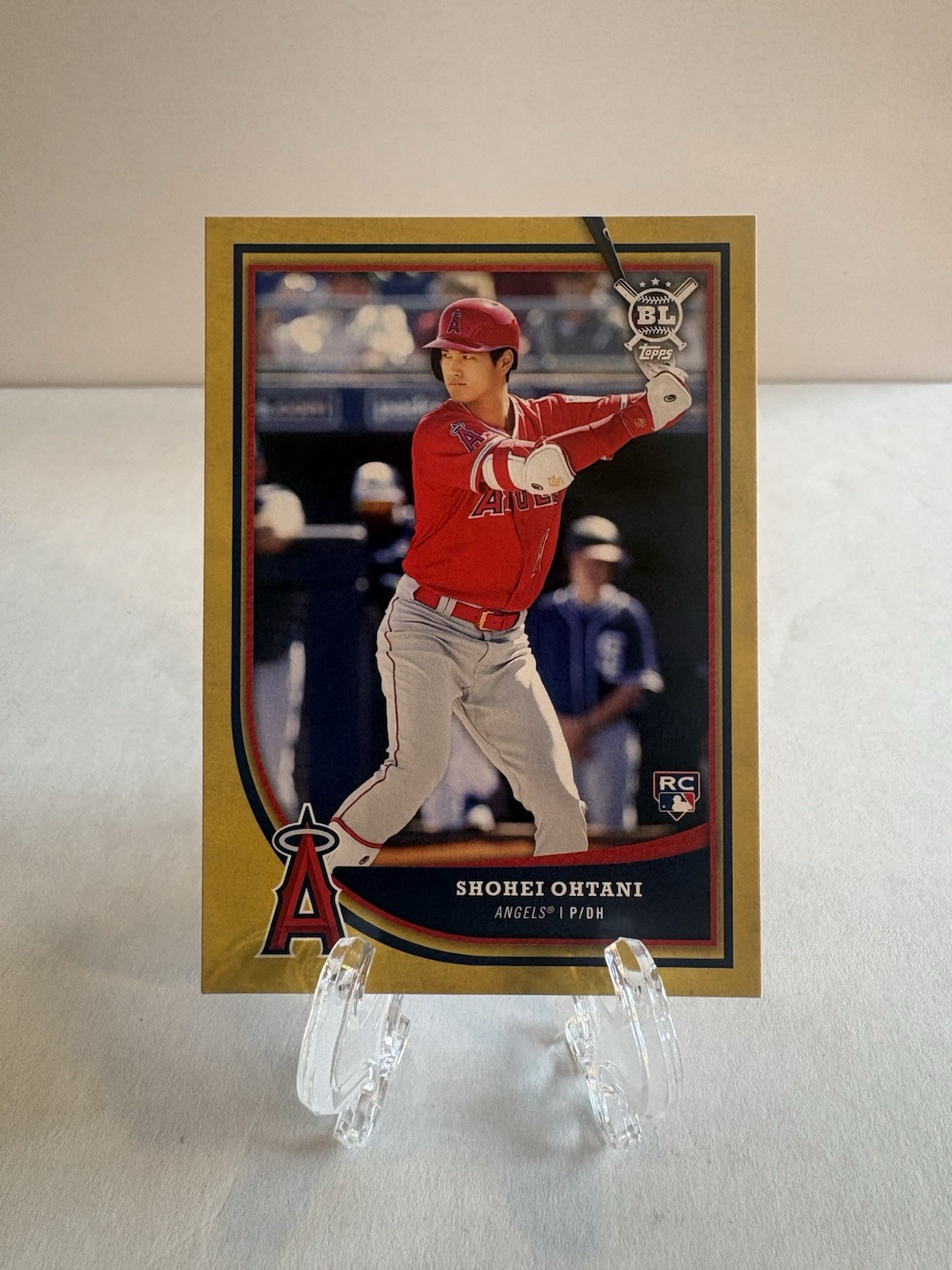 2018 Topps Big League – Shohei Ohtani #141 Gold (RC)