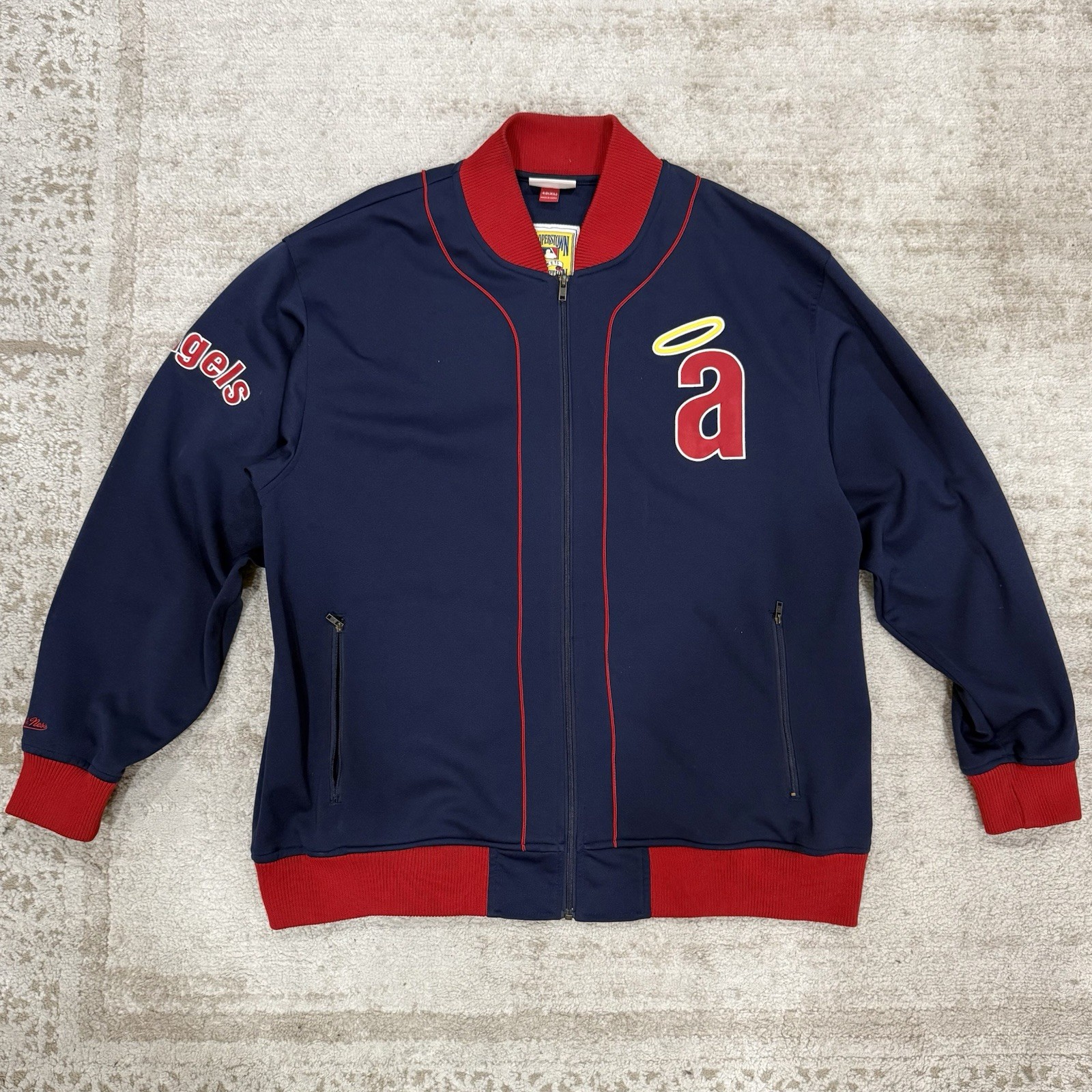Anaheim California Angels Jacket XL MLB Jacket Baseball Cooperstown Collection