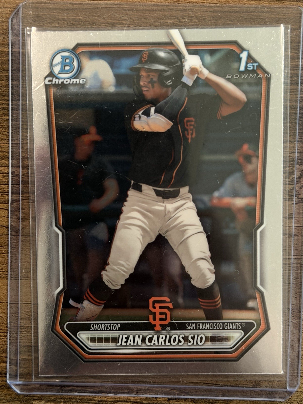 Jean Carlos Sio 1st Chrome Prospect Rookie RC 2026 Bowman Card #BCP-87 Giants