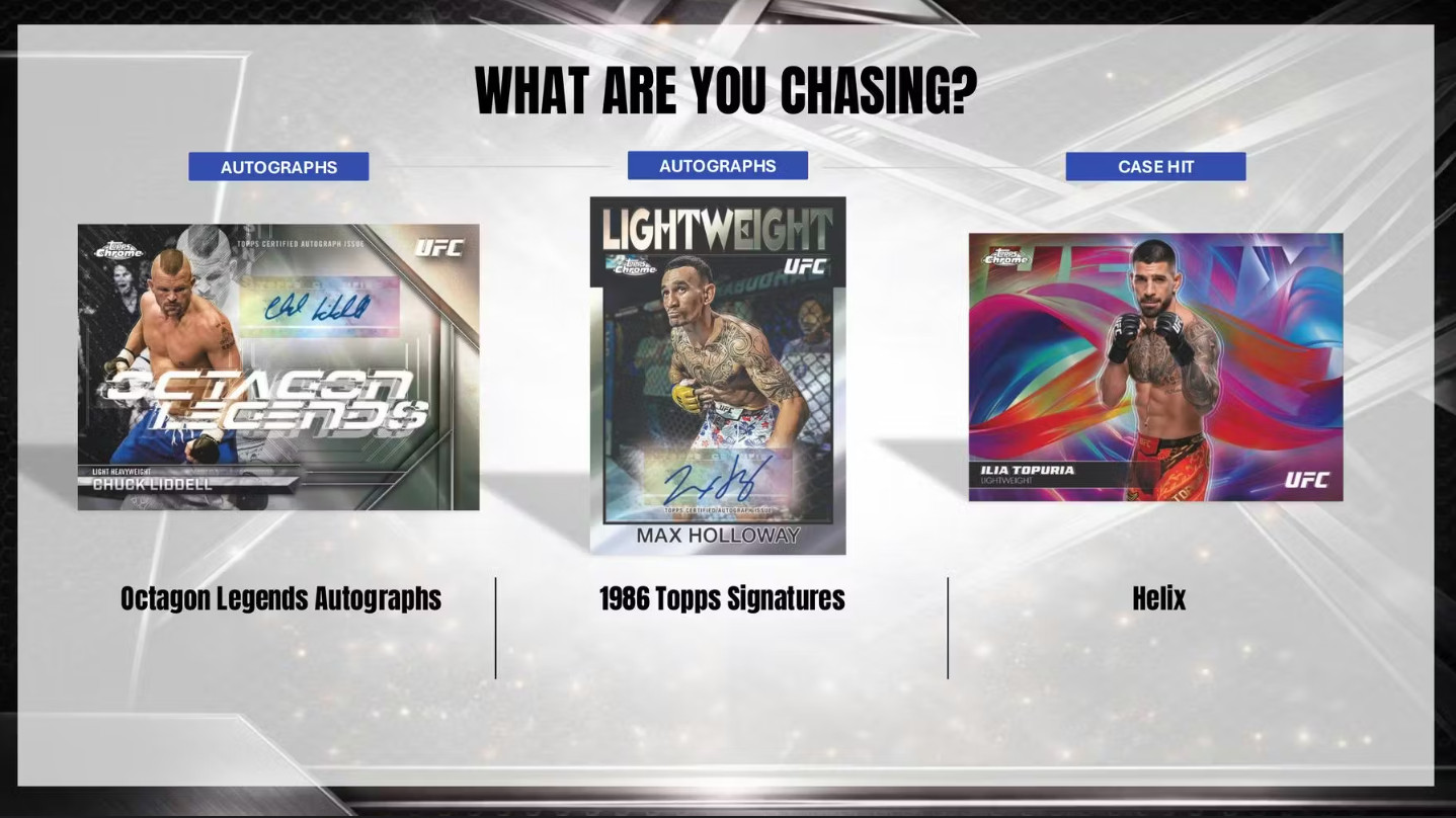 2026 Topps Chrome UFC Hobby Box