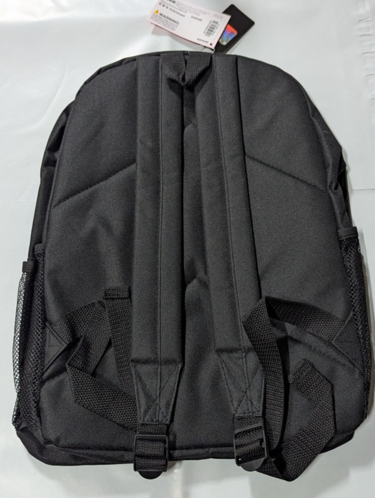 Las Vegas Raiders Logo BackPack School Bag Back pack Gym Travel Book – BLACK