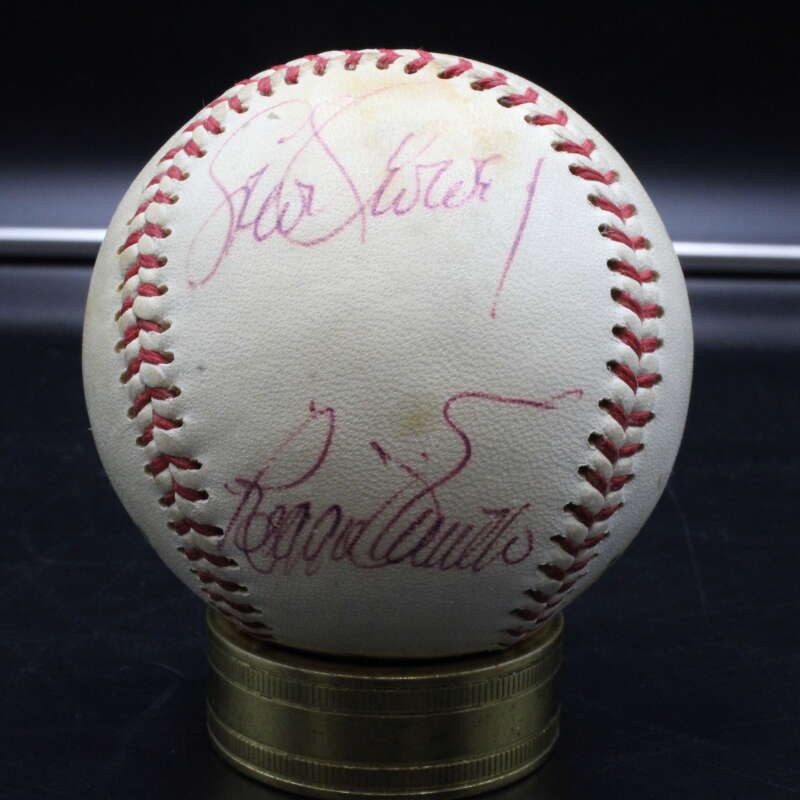 1973-81 Los Angeles Dodgers Multi-Signed Baseball Smith Garvey Cey AZ547