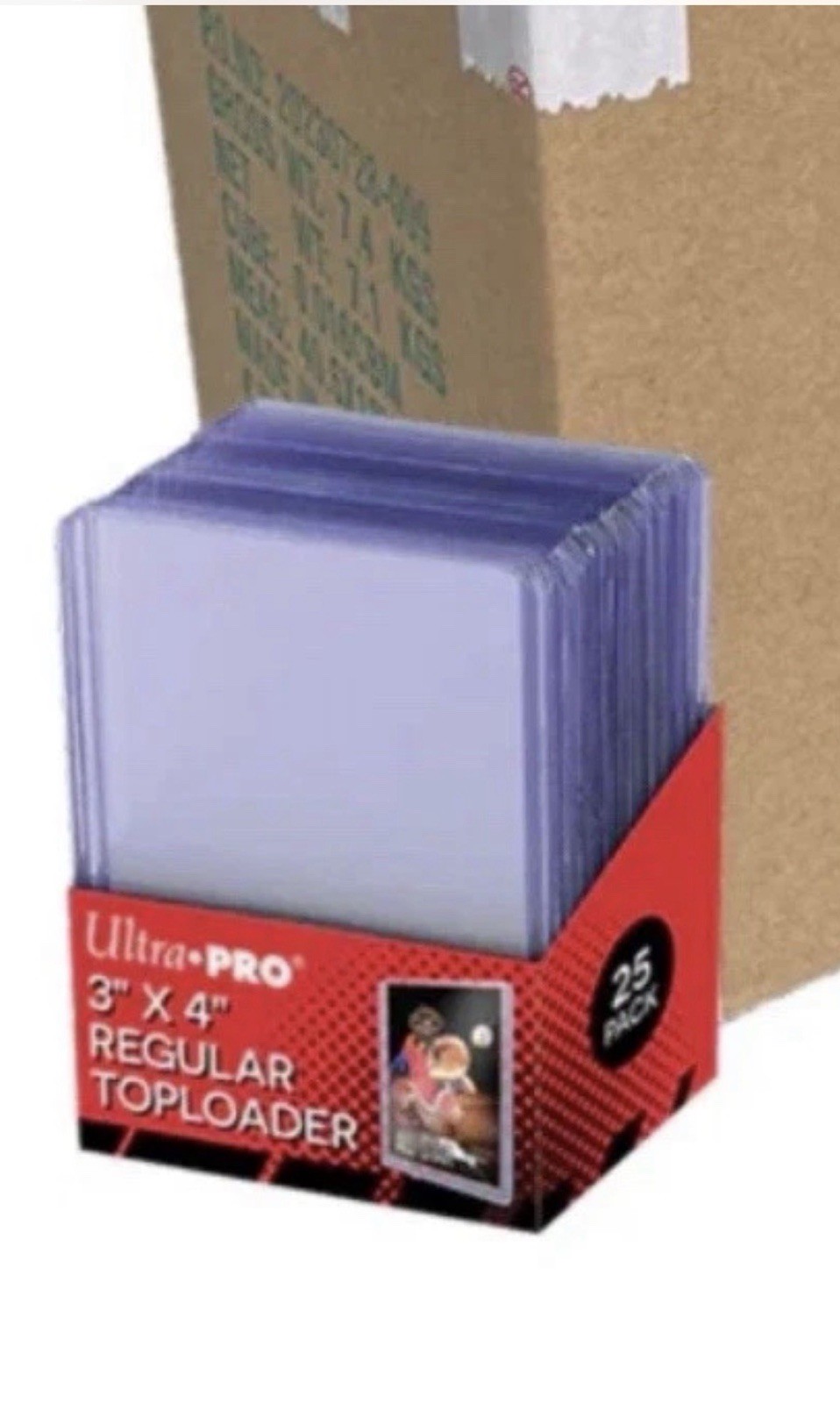1000 Ultra Pro Regular 3×4 Toploader sealed case Brand New top loader 81222