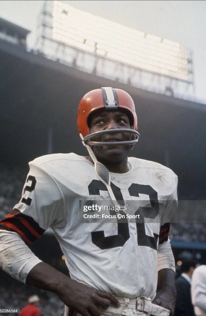 JIM BROWN GAME USED WORN PATCH NFL COA HOLOGRAM CLEVELAND BROWNS HOF GOAT RB