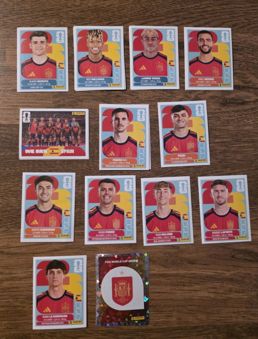 ESP Panini FIFA World Cup 2026 Stickers US Edition | Choose Your Sticker