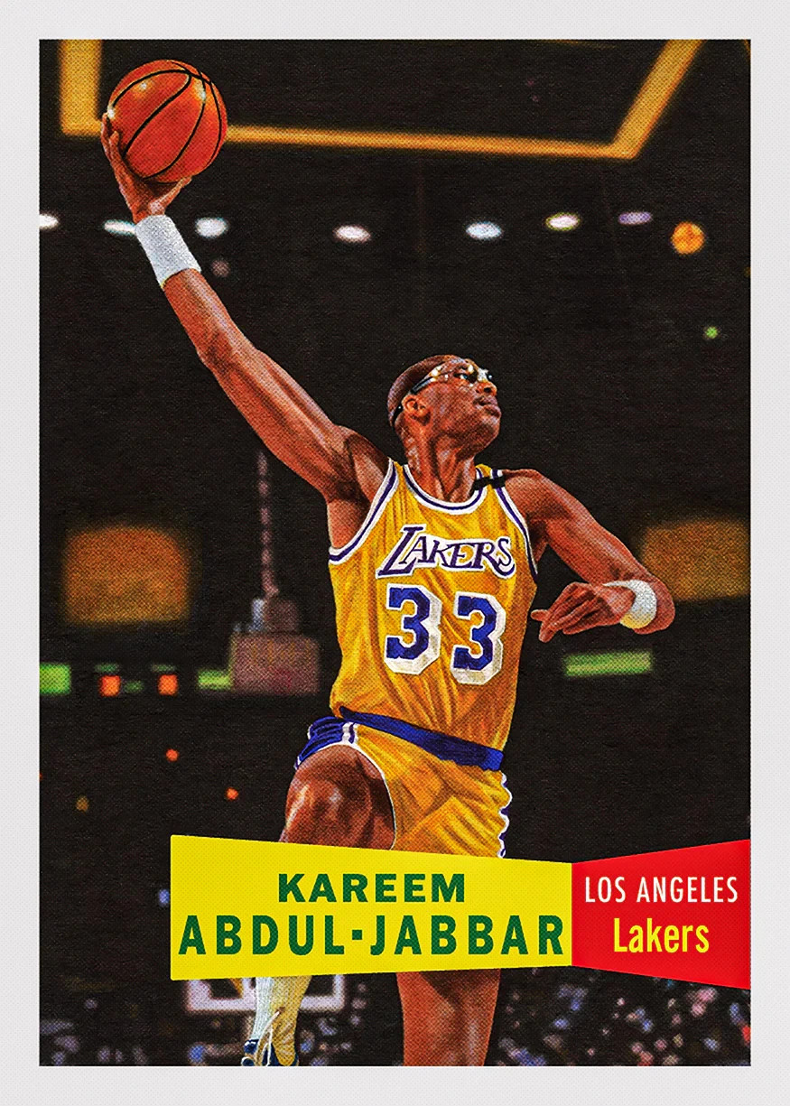 Kareem Abdul-Jabbar Topps NBA Living Set #33 – Presale