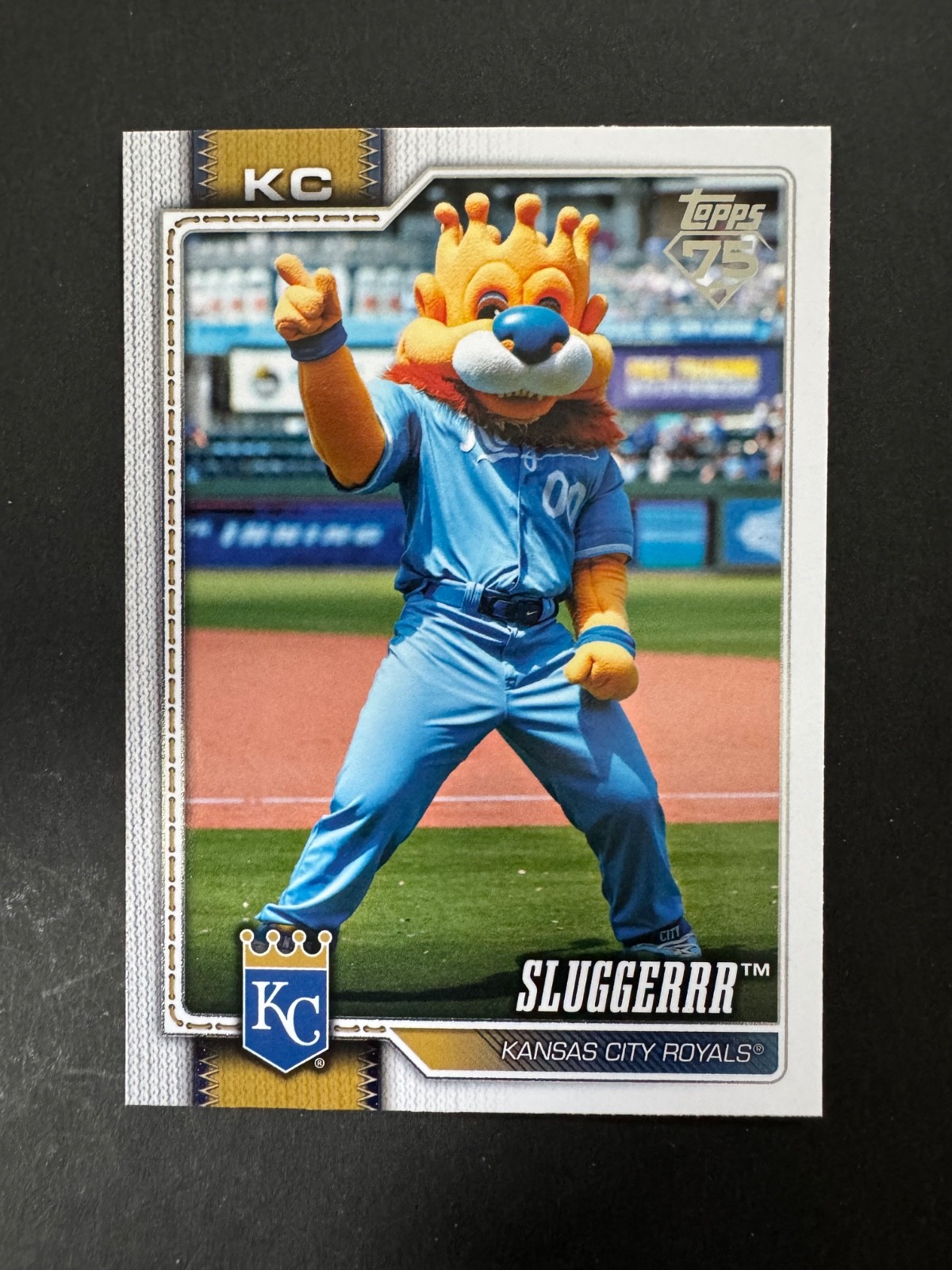 2026 TOPPS CELEBRATION MLB – Sluggerrr – Mascots #M-9 Kansas City Royals Slugger