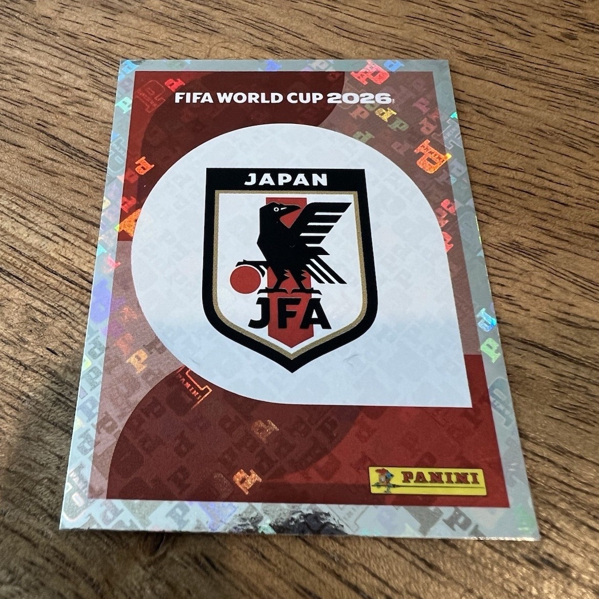 Panini FIFA World Cup 2026 Sticker Japan JPN 1 Club Badge/Logo