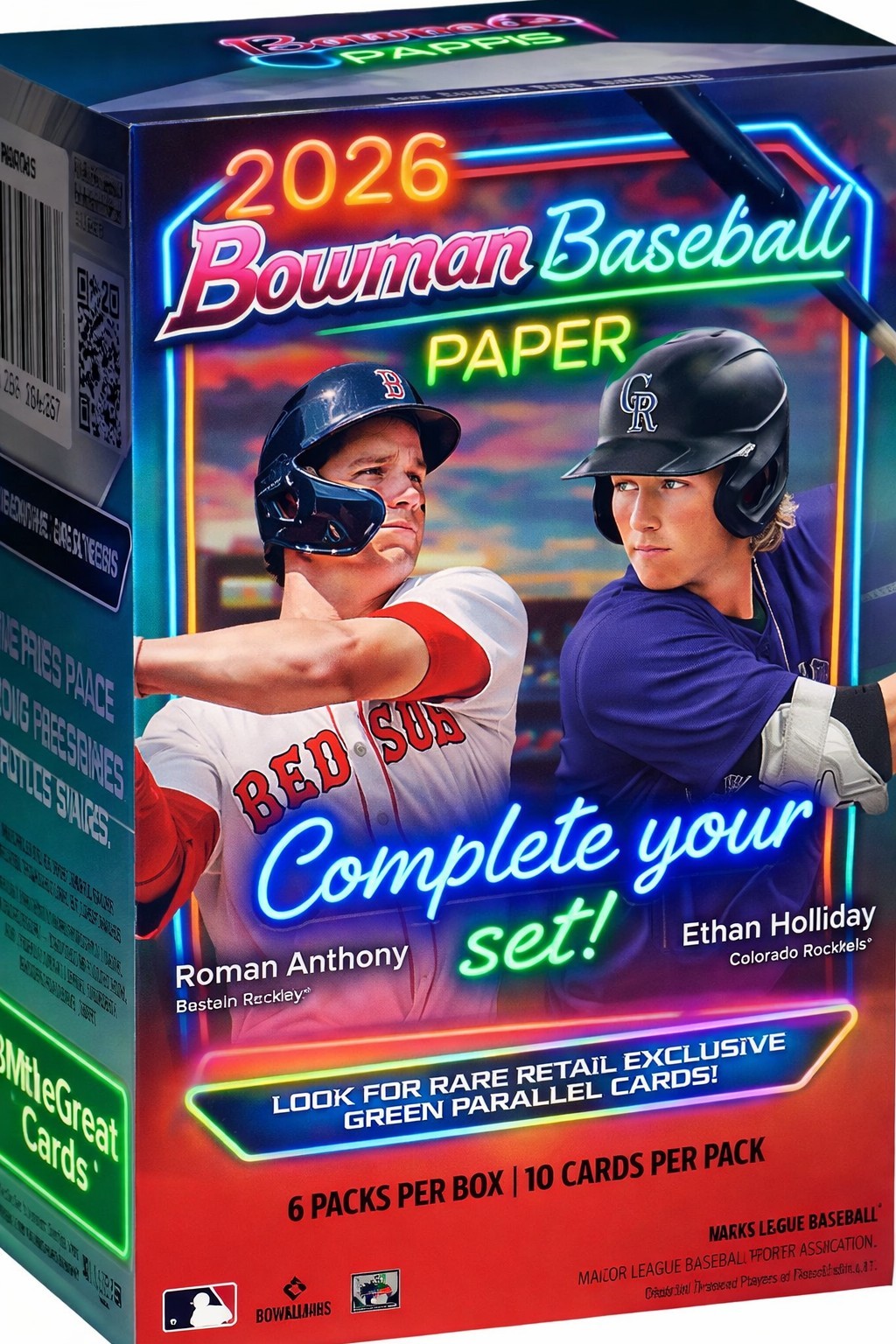 2026 Bowman Baseball PAPER 1st, Rookies, Prospects 1-100 & BP 1-150