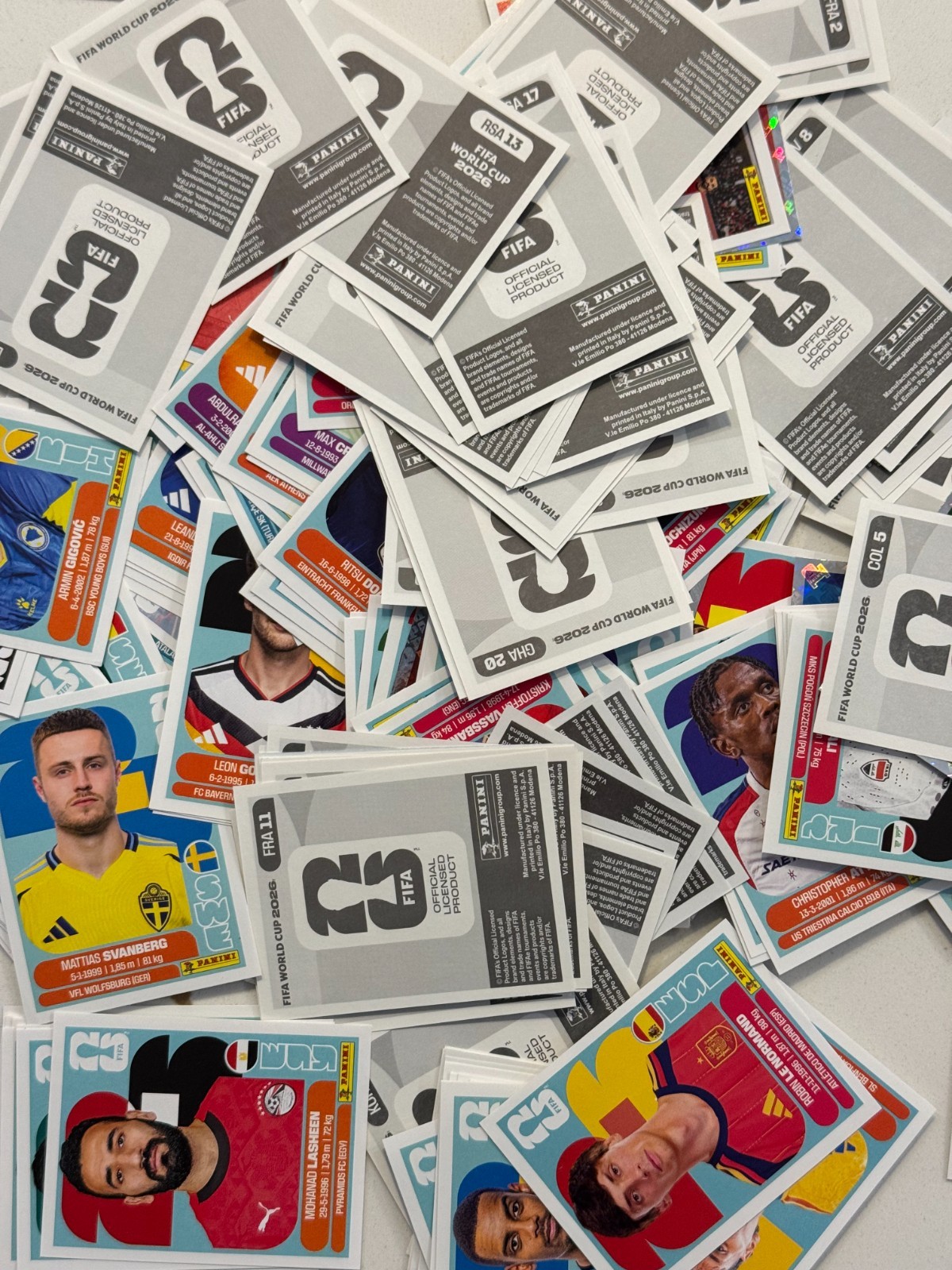 FIFA Soccer World Cup 2026 Panini Stickers White Border 00 MEX1 to SCO20 – Pick