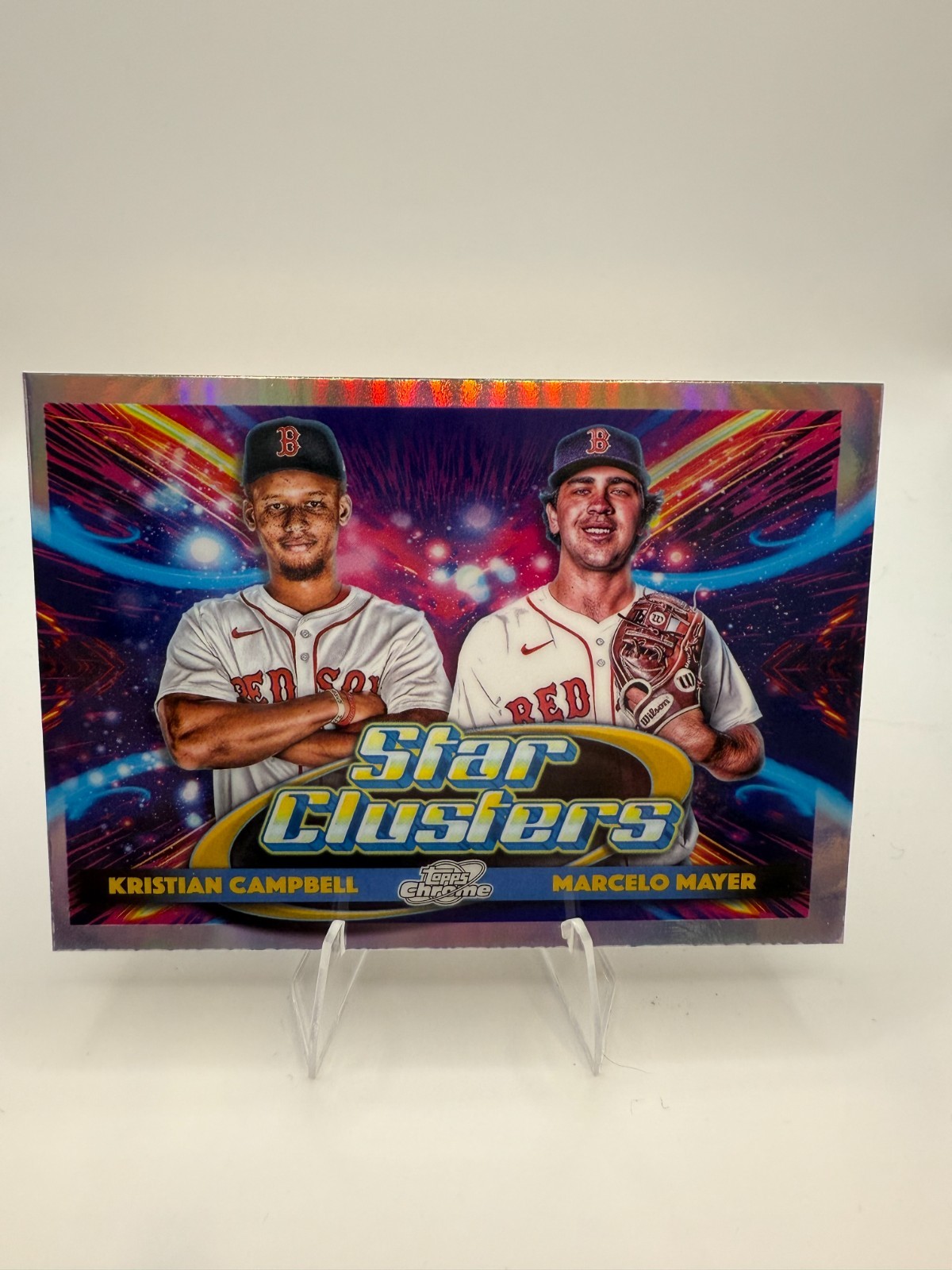 2025 Topps Chrome Cosmic – Kristian Campbell Marcelo Mayer Star Clusters Red Sox