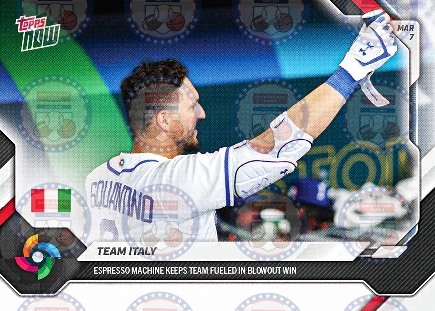 *READY TO SHIP* Team Italy – 2026 World Baseball Classic Topps NOW® – Card 13