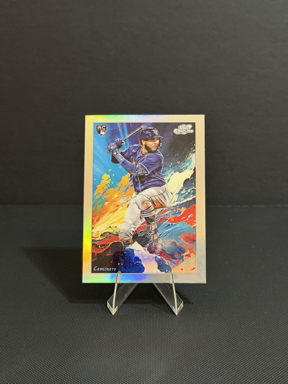 2024 Topps Cosmic Chrome Stars in the Night Junior Caminero #STN-7 Rookie RC