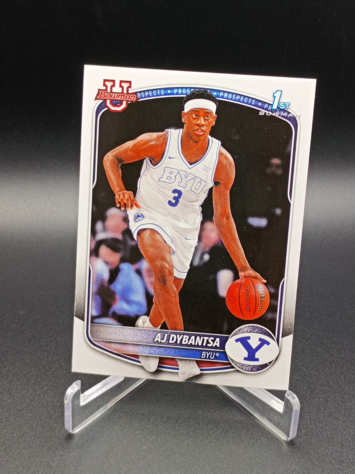 2025-26 Bowman U Basketball #BPP-1 AJ Dybantsa 1st Bowman – BYU/Wizards Mint 💎