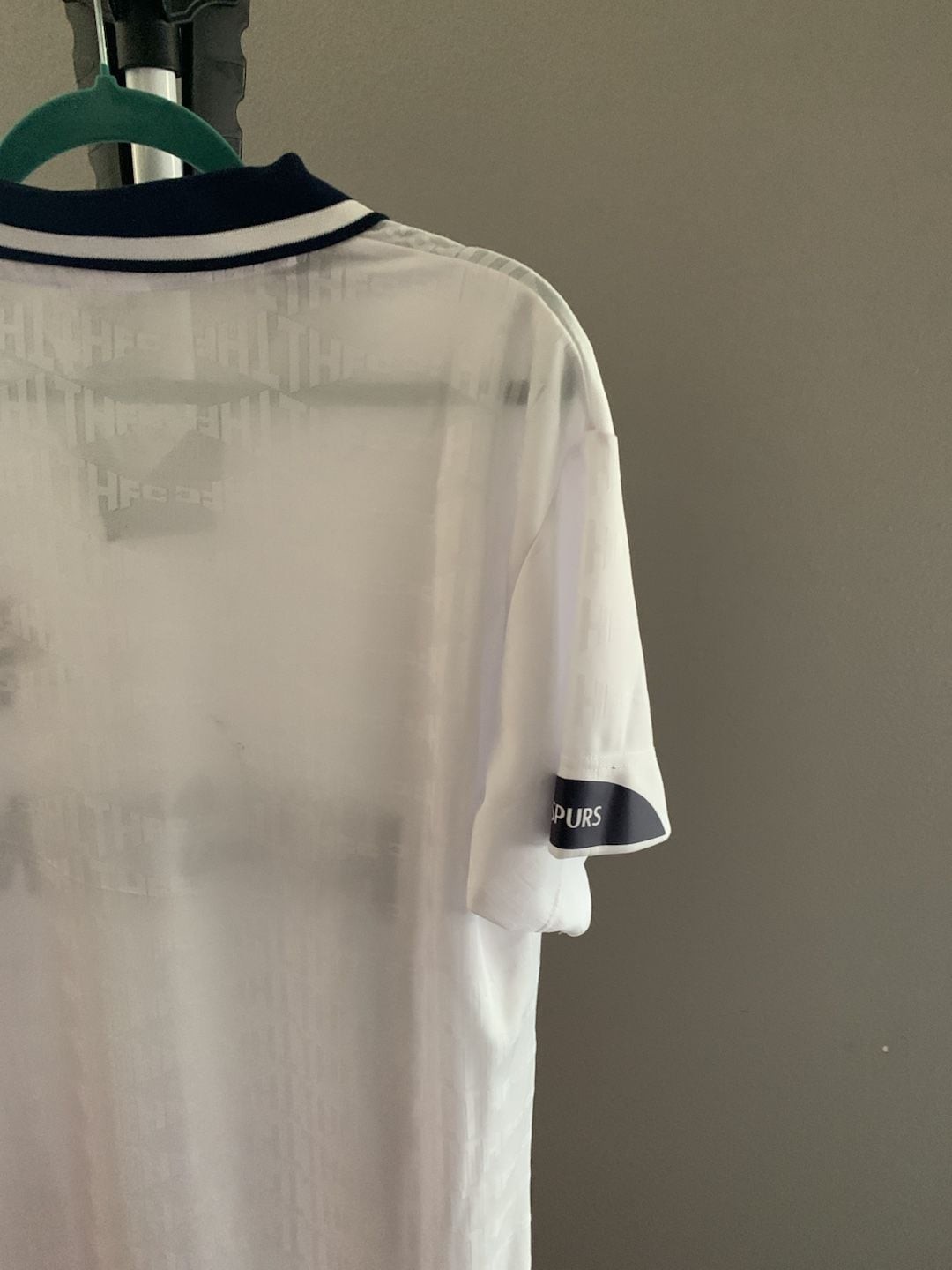 Score Draw Tottenham Hotspur 1991 FA Cup Final Retro Home Football Jersey