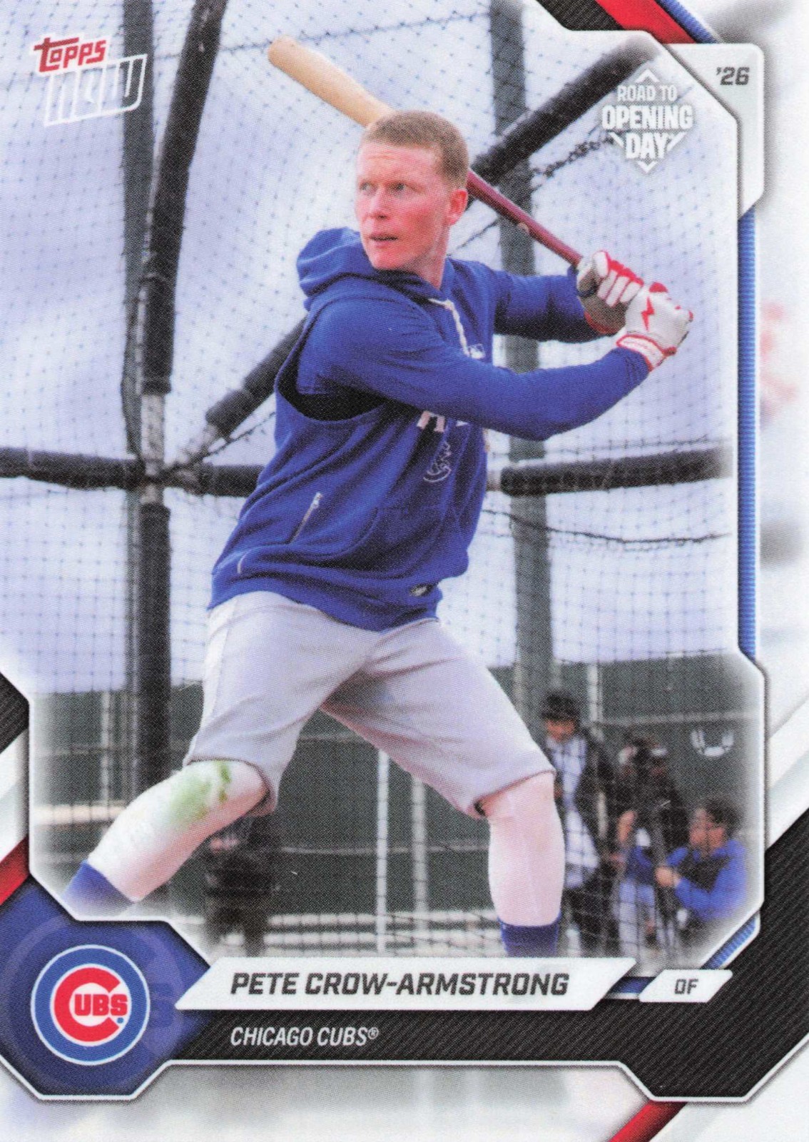 2026 Topps Now Road to Opening Day OD-201 Pete Crow-Armstrong 25 Cents Shipping!