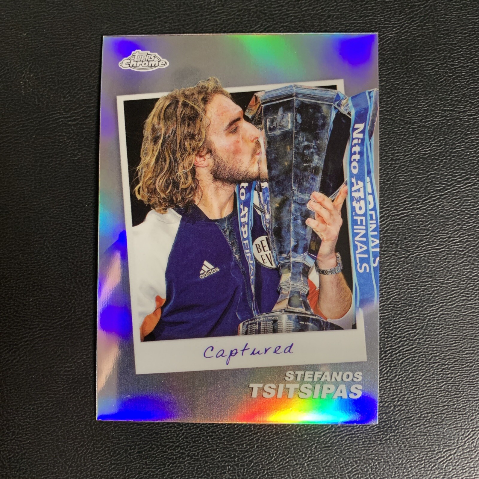 2024 Topps Chrome Tennis CAPTURED STEFANOS TSITSIPAS