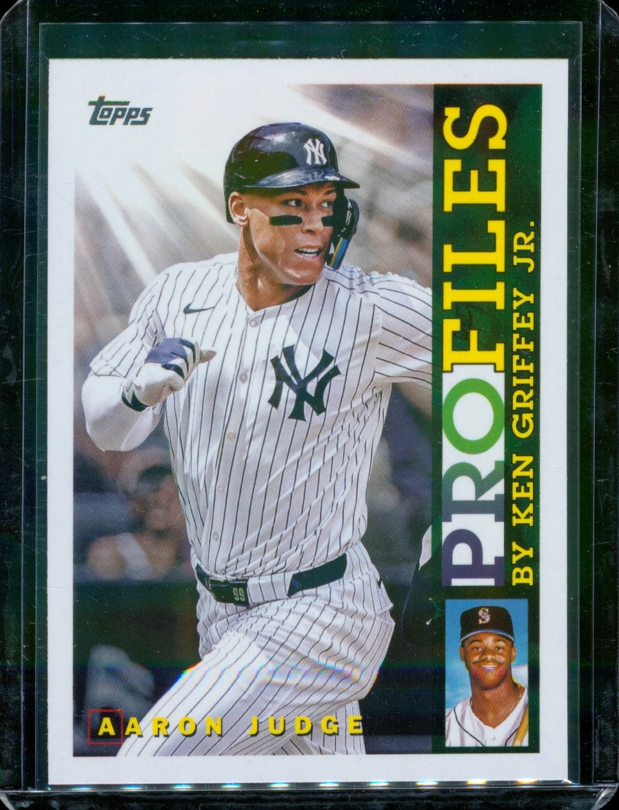 2026 Topps #TP-18 Aaron Judge Topps Profiles