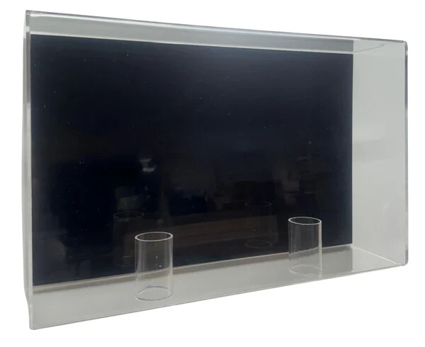 Acrylic MMA Fighting Double Glove Display Case Wall Mount UV Protecting UFC