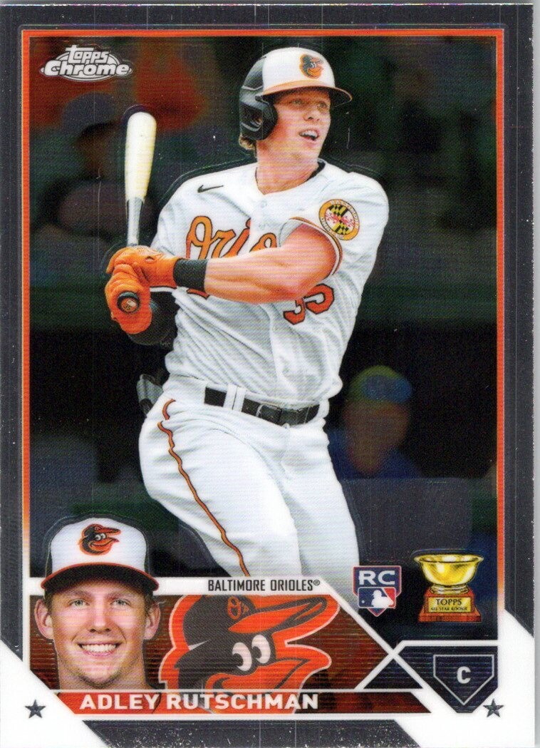 2023 Topps Chrome #1 Adley Rutschman (RC) Baltimore Orioles