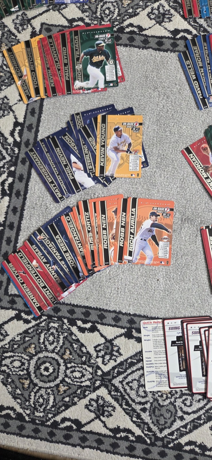 2000 MLB Showdown 1st Edition Non-Holos (305-462) Plus Strategy Cards. You Pick