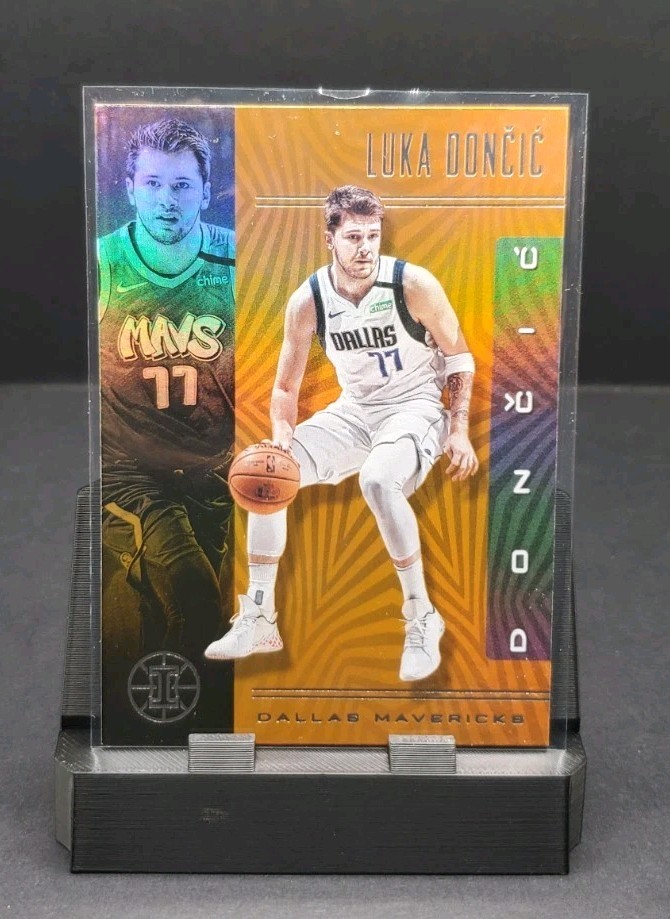 2019-20 Panini Illusions – Luka Dončić #134 Trophy Collection Orange