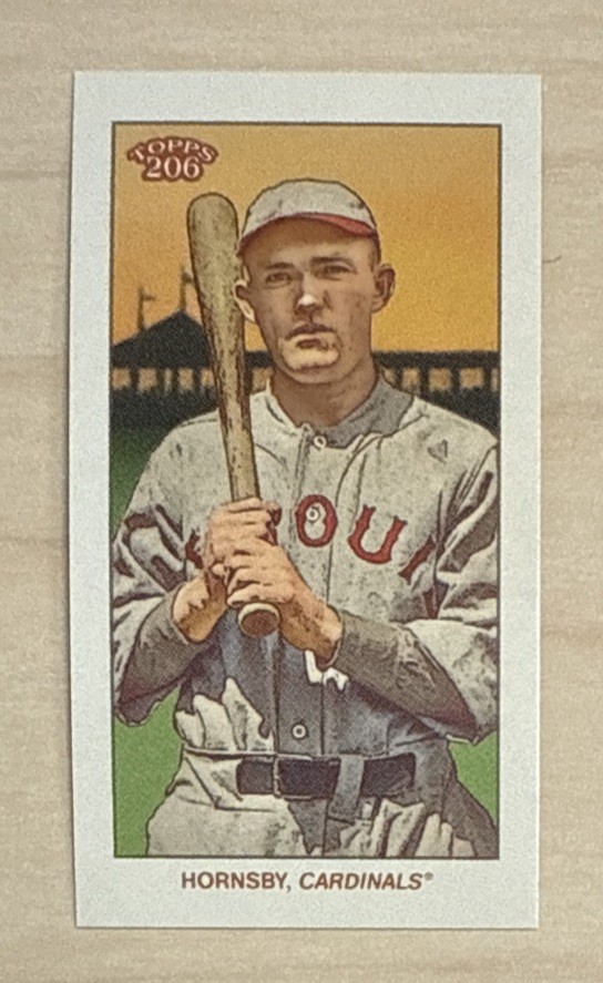 ROGERS HORNSBY – 2024 Topps 206 (T206) [Base] – #116 – ST. LOUIS CARDINALS