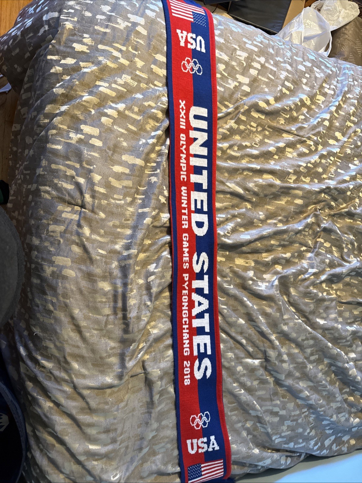 Team USA 2018 Pyeongchang Winter Olympics XXIII Scarf