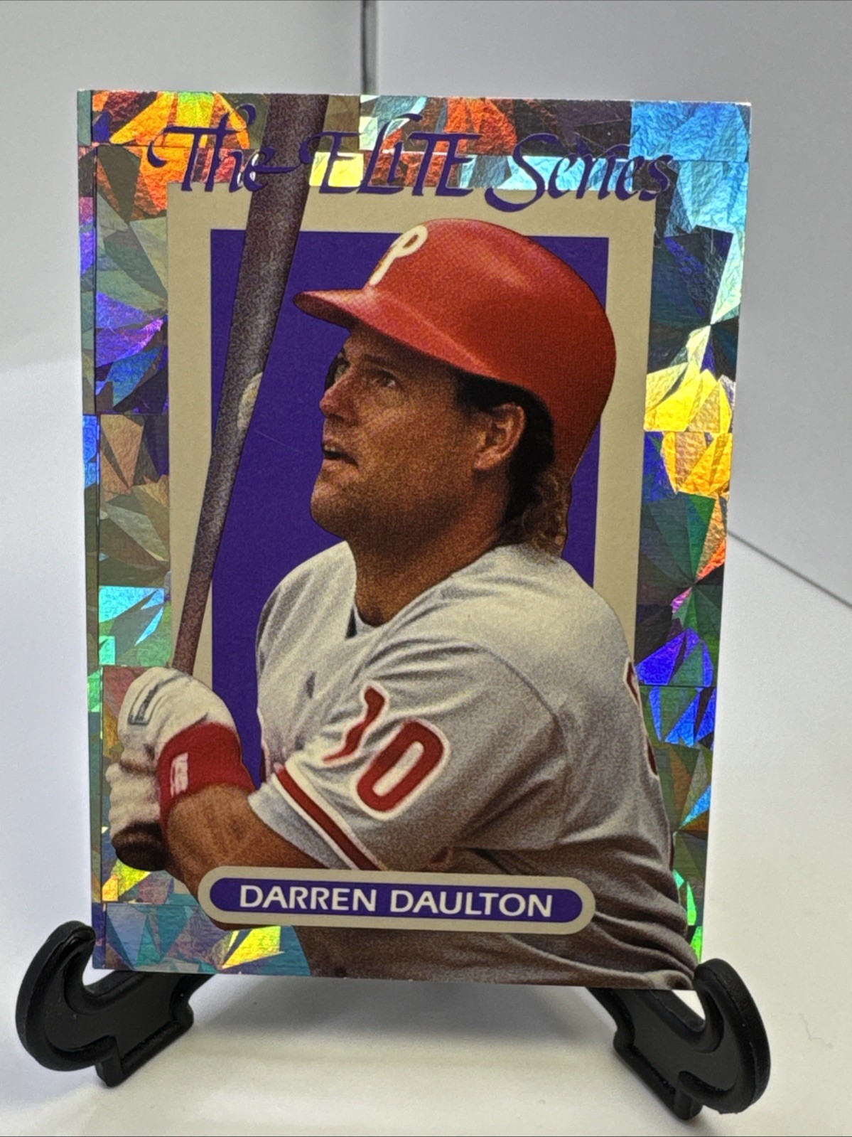 1992 LEAF THE ELITE SERIES DARREN DAULTON #29 PRISM INSERT /10000