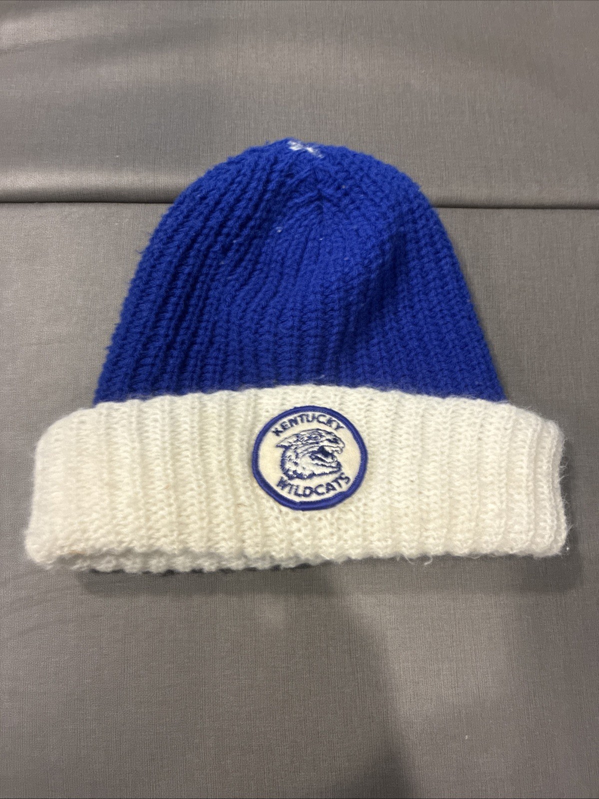 Vintage 1980s Kentucky Wildcats Basketball/Football Toboggan- Made In USA