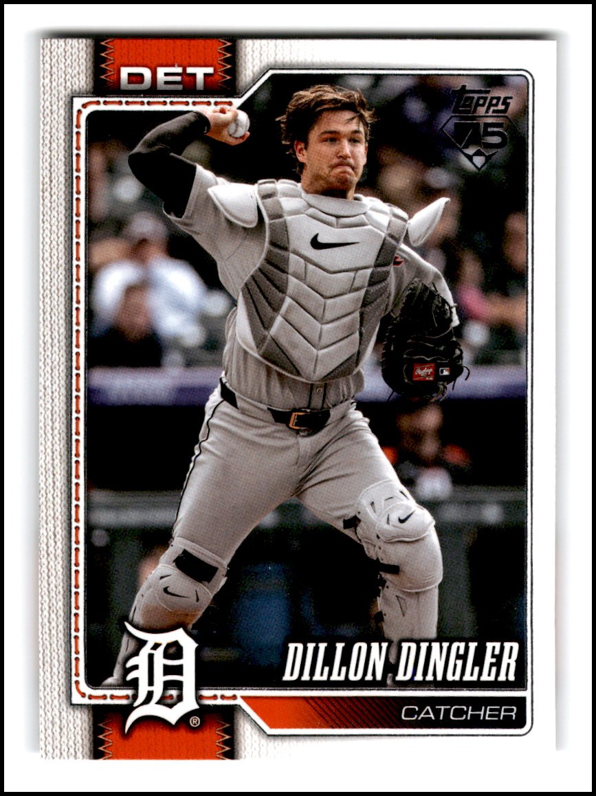 2026 Topps #351 Dillon Dingler – Detroit Tigers
