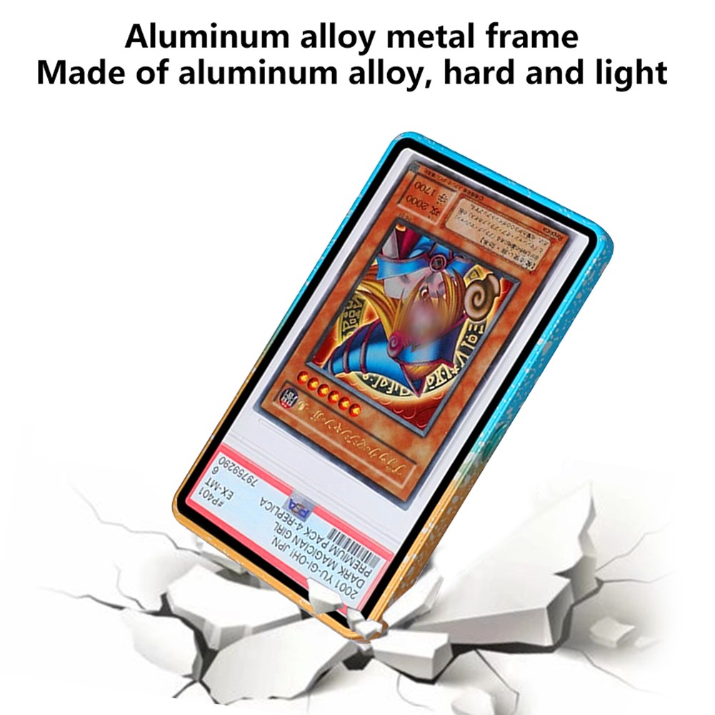 1-10PCS Magnetic Metal Slabs Protector Case Stackable for PSA & CGC Graded Cards