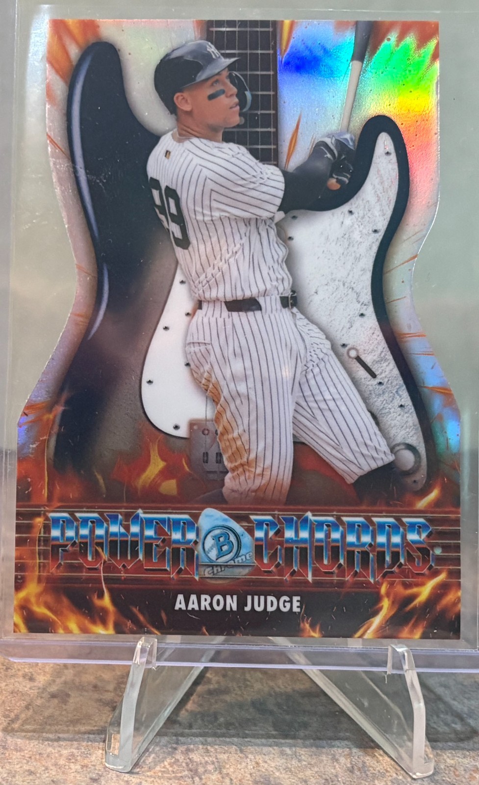 2026 Bowman Chrome Power Chords #PC1 Aaron Judge ⚾NY Yankees ⚾