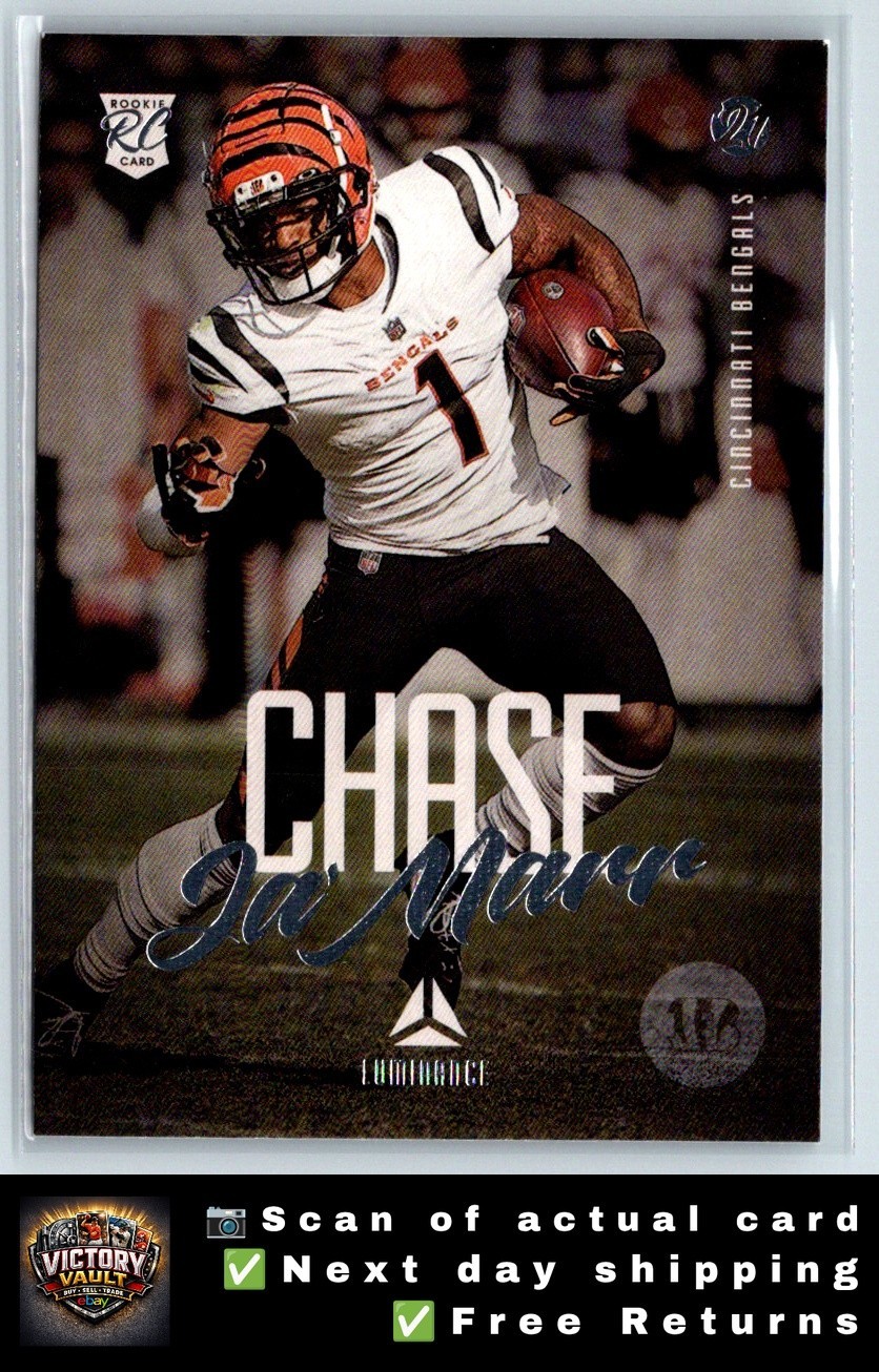 Ja’Marr Chase | 2021 | Panini Chronicles | #212 | Luminance | Rookie | Bengals