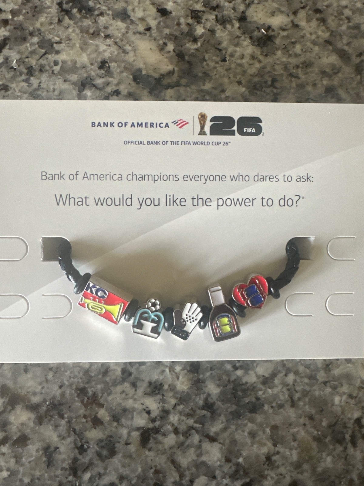 UNIQUE/RARE KANSAS CITY FIFA WORLD CUP 2026 CHARM BRACELET – SIZE L- BRAND NEW