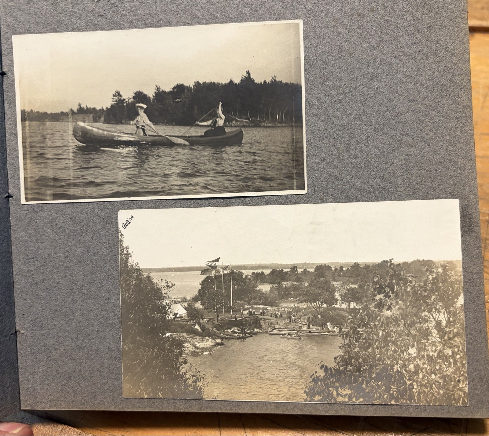 1906 ROWING CREW PHOTO ALBUM ACA EDACA ICC UNKNOWN LOCATION 39 PICS