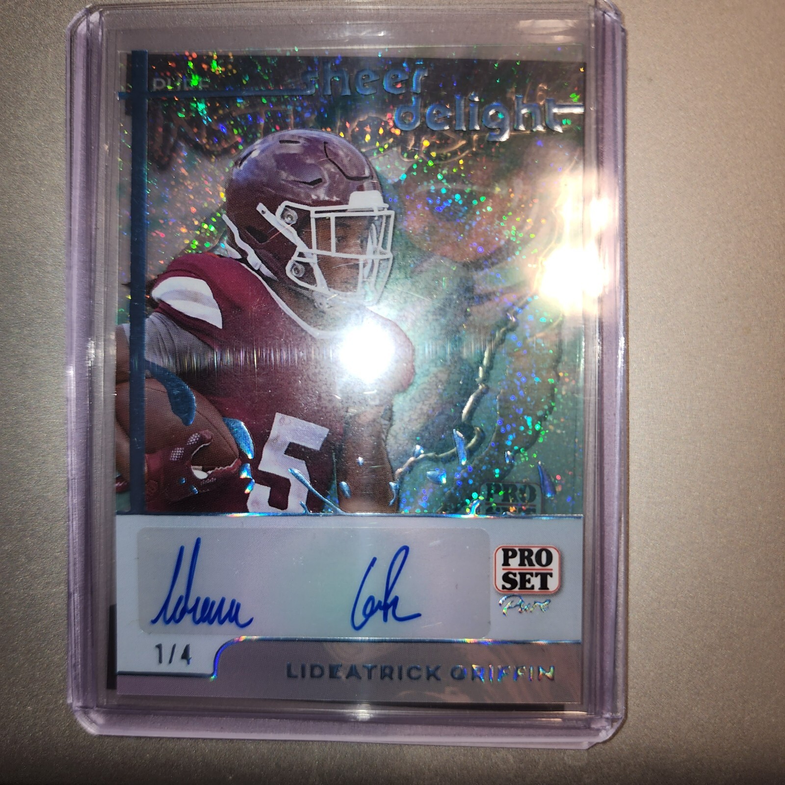 2024 LEAF PRO SET PURE BLUE SPARKLE SHEER DELIGHT LIDEATRICK GRIFFIN AUTO 1/4-GB