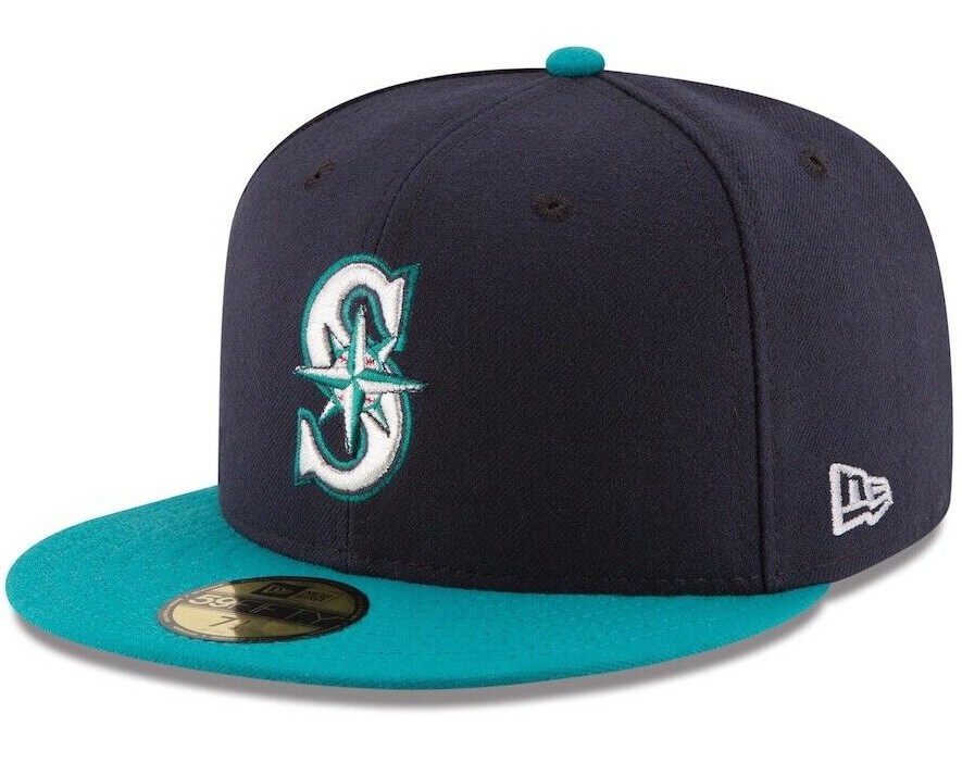 Seattle Mariners New Era 59FIFTY SEA MLB Authentic Fitted Cap