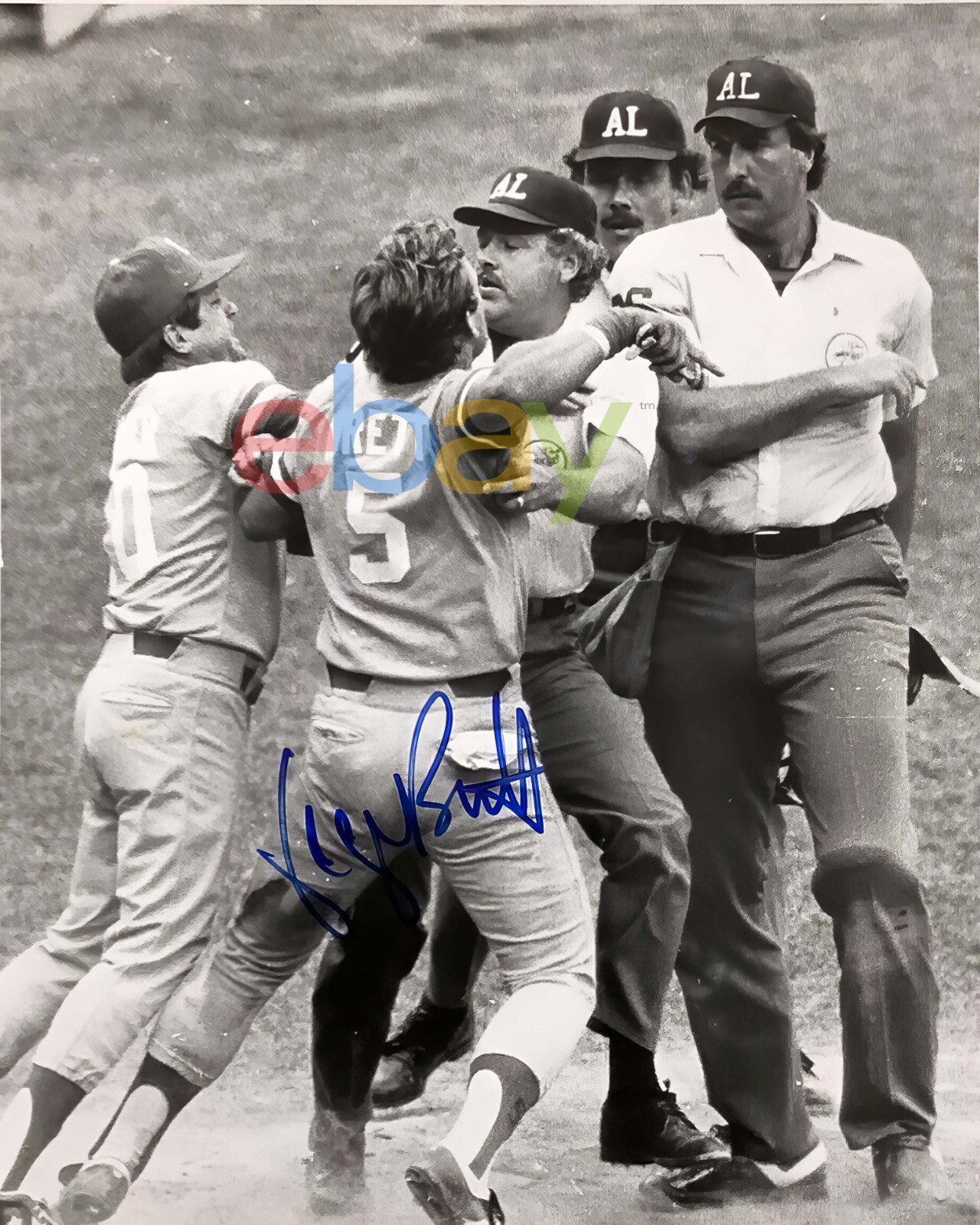 George Brett Signed Photo 8×10 Baseball Royals Autograph Pine Tar Game reprint