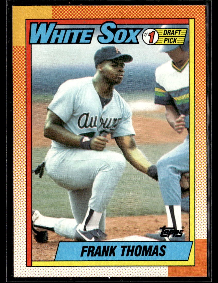 1990 Topps #414 Frank Thomas Rookie Card RC
