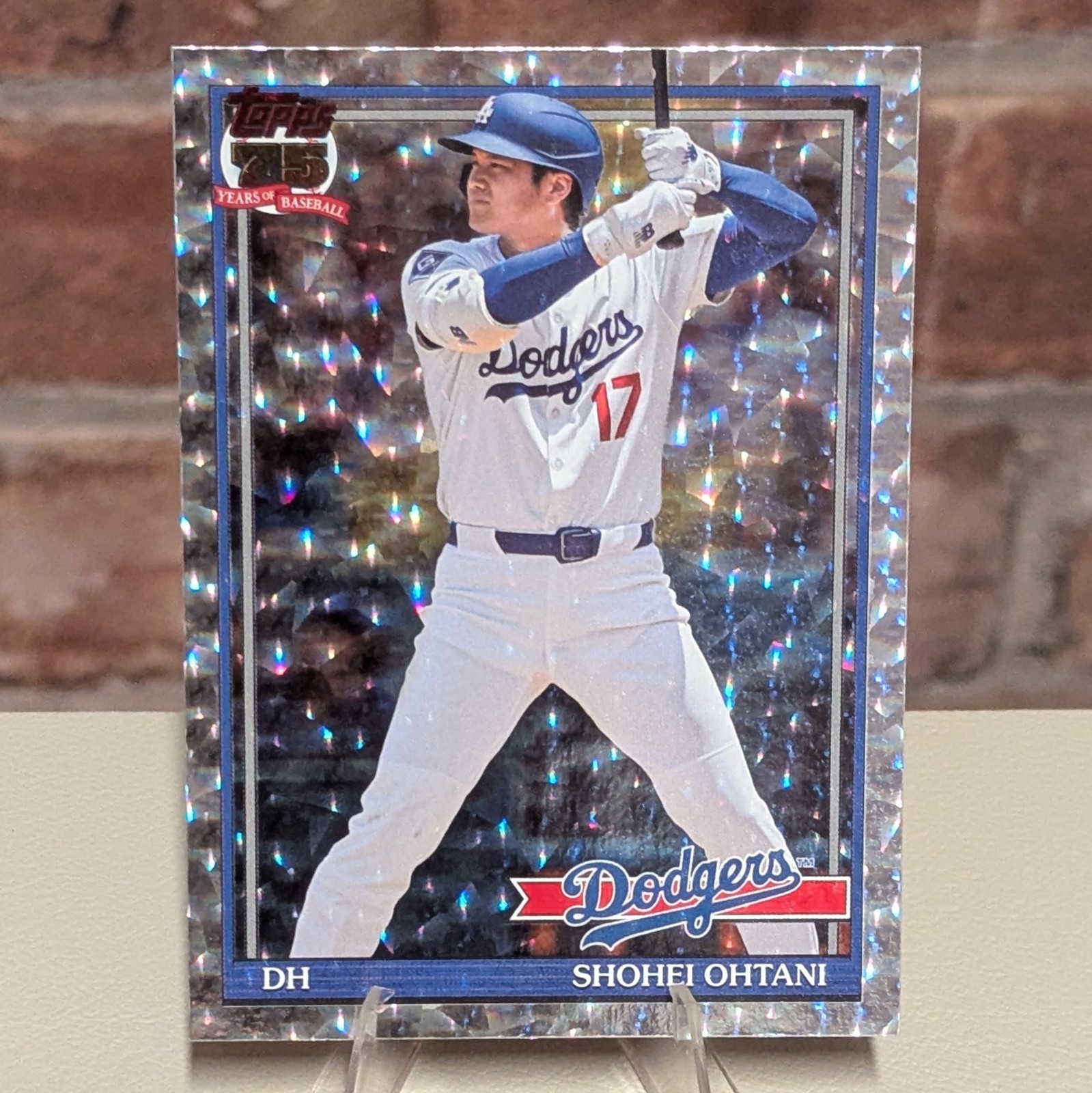SHOHEI OHTANI – 2026 Topps Series 2 #91B2-1 Dodgers 1991 Topps – Silver Crackle