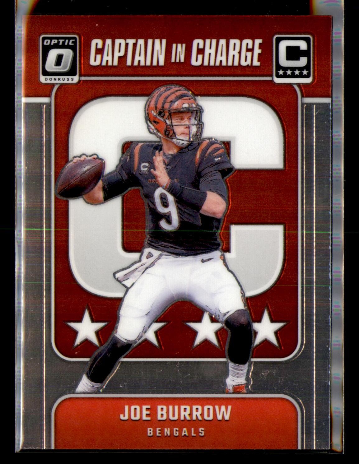 2024 Donruss Optic #4 Joe Burrow Captain In Charge
