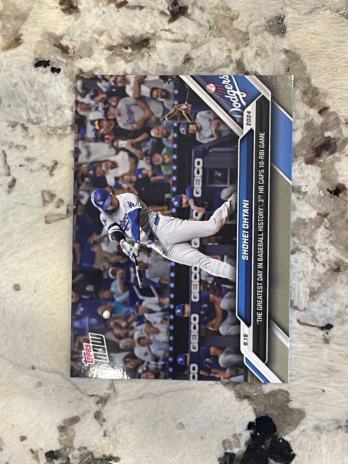 2024 Topps Now Shohei Ohtani #723 Greatest Day In Baseball