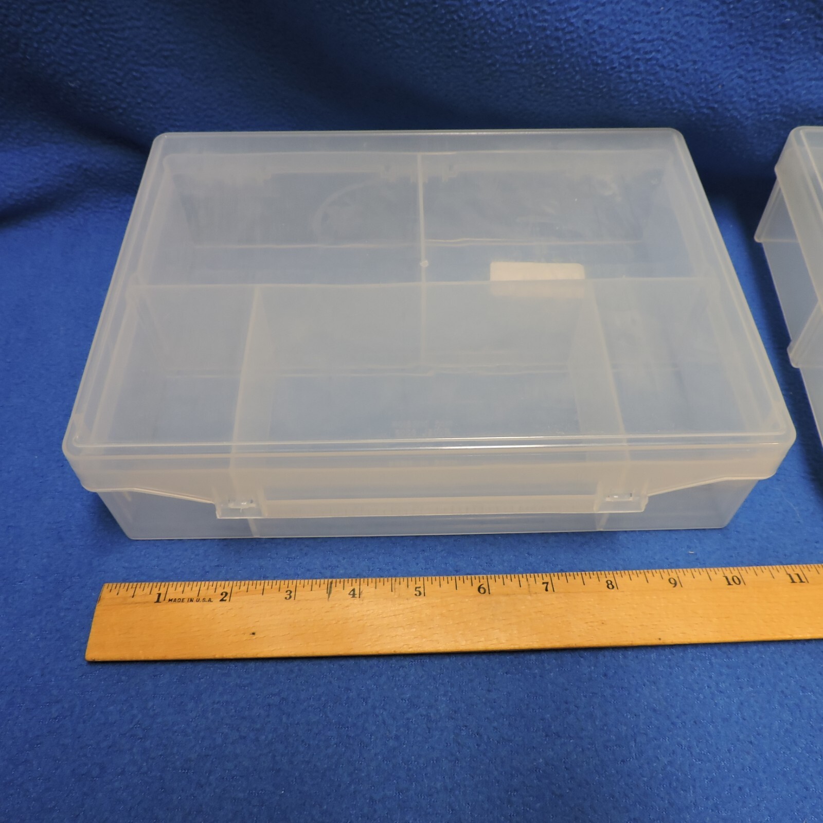 2 X Jammers Plastic Card Storage Trading Card Case Boxes hold 1100 ea Plano 5305