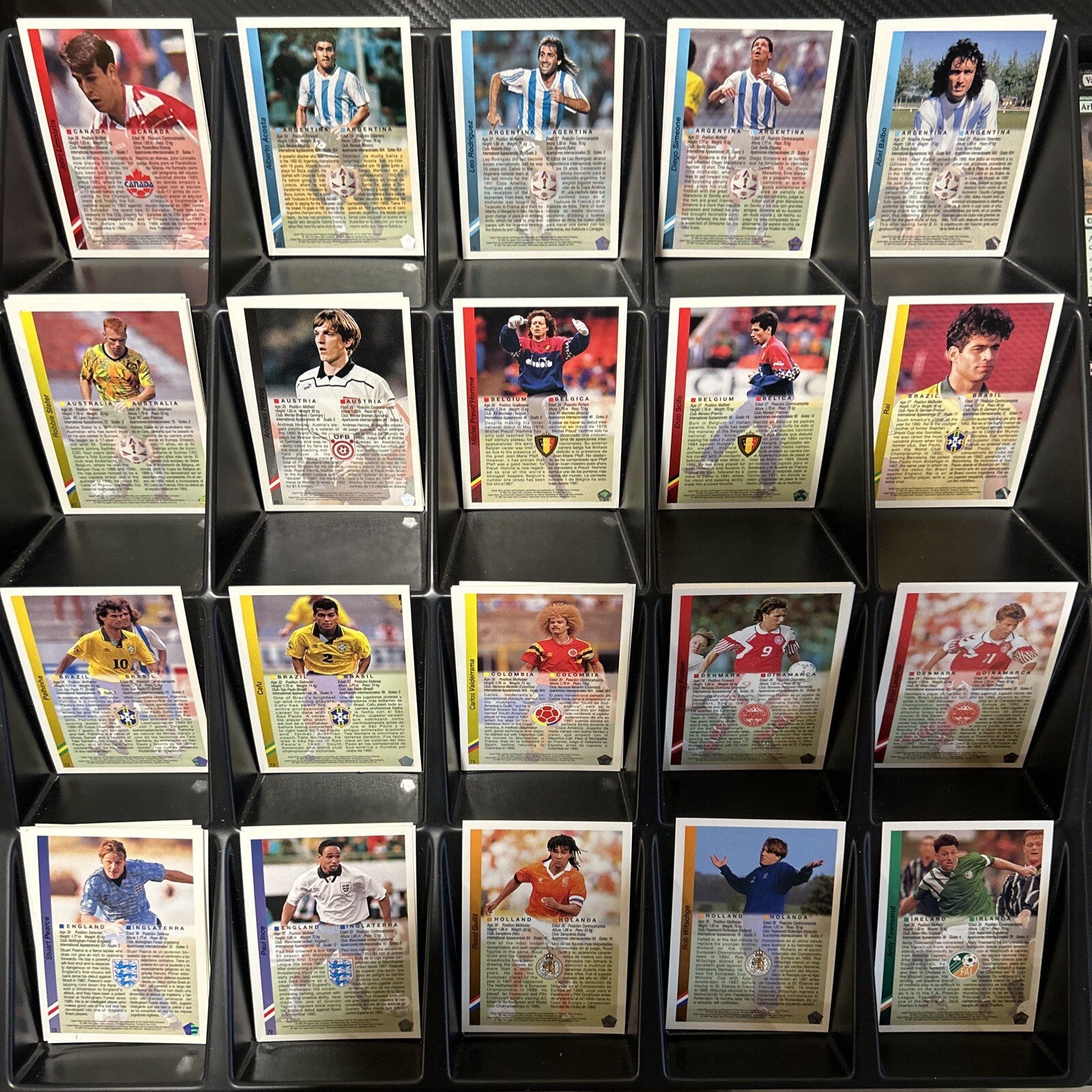 1993 Upper Deck Soccer World Cup Preview ENGLISH/SPANISH YOU PICK! NM or Better