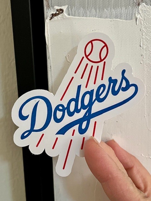 Los Angeles Dodgers Vinyl Die Cut Decal Sticker