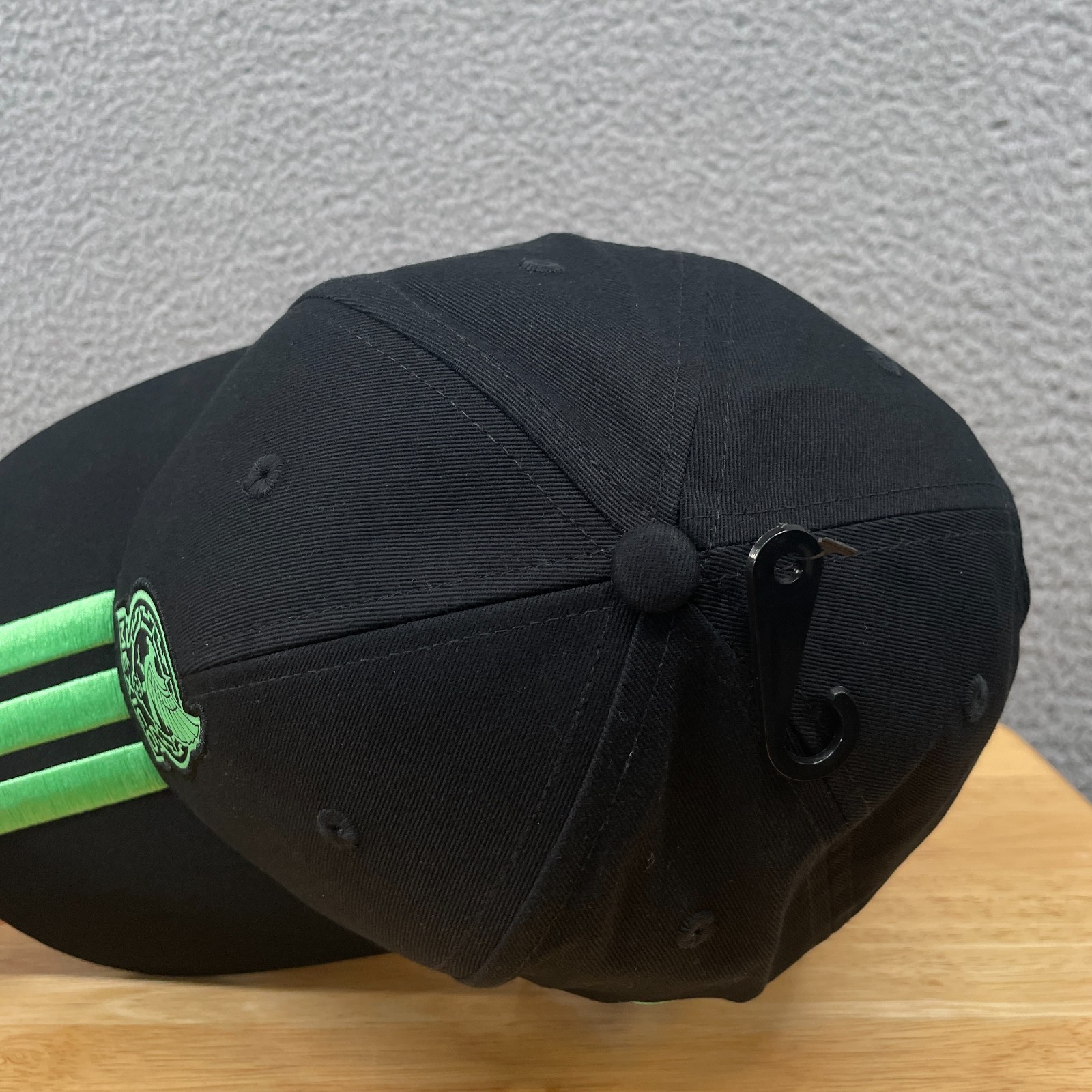 Adidas Mexico 26 Baseball Cap Hat Black 3 Stripes Adjustable One Size FMF KE7873