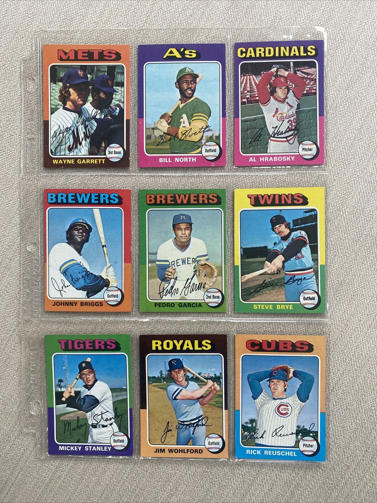 1975 Topps Mini Baseball EX-MT Condition – Complete Your Set *You Pick* 1 EA
