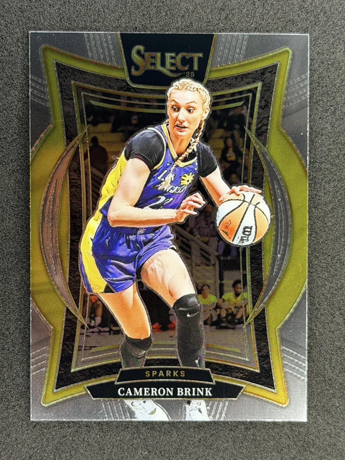 Cameron Brink 2025 Panini Select WNBA 9 Los Angeles Sparks