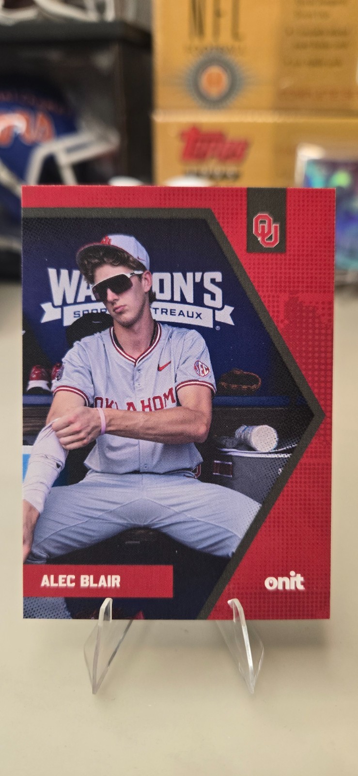 ONIT 2026 Oklahoma Sooners Baseball Cards Base and Inserts – YOU PICK –